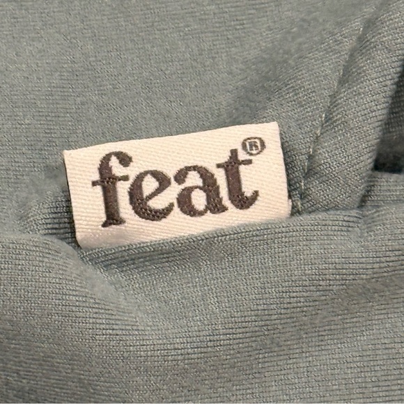 Feat Roam Joggers Sweatpants Drawstring Waist Aqua Blue Size XS Athleisure - Picture 11 of 12